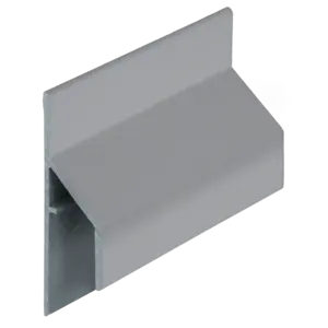 Keralit Trim / kraal aansluitprofiel 17 mm - Grijs (1 x 600 cm)