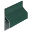 Keralit Trim / kraal aansluitprofiel 17 mm - Mosgroen (1 x 600 cm)
