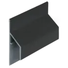 Keralit Trim / kraal aansluitprofiel 17 mm - Zwart