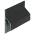 Keralit Trim / kraal aansluitprofiel 17 mm - Zwart