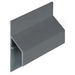 Keralit Trim / kraal aansluitprofiel 17 mm - Basaltgrijs (1 x 600 cm)