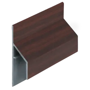 Keralit Trim / kraal aansluitprofiel 17 mm - Mahonie (1 x 600 cm)