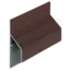 Keralit Trim / kraal aansluitprofiel 17 mm - Mahonie (1 x 600 cm)