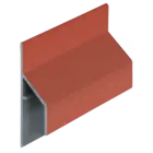Keralit Trim / kraal aansluitprofiel 17 mm - Steenrood