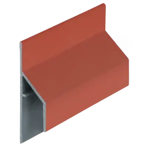 Keralit Trim / kraal aansluitprofiel 17 mm - Steenrood (1 x 600 cm)