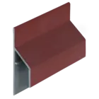 Keralit Trim / kraal aansluitprofiel 17 mm - Wijnrood