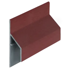 Keralit Trim / kraal aansluitprofiel 17 mm - Wijnrood (1 x 600 cm)