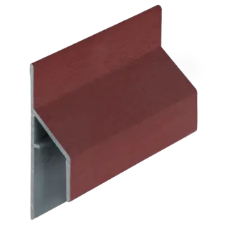 Keralit Trim / kraal aansluitprofiel 17 mm - Wijnrood