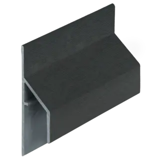 Keralit Trim / kraal aansluitprofiel 17 mm - Monumentengroen