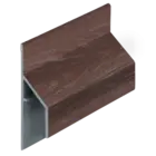 Keralit Trim / kraal aansluitprofiel 17 mm - Bruin eiken