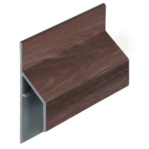 Keralit Trim / kraal aansluitprofiel 17 mm - Bruin eiken (1 x 600 cm)