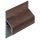 Keralit Trim / kraal aansluitprofiel 17 mm - Bruin eiken (1 x 600 cm)