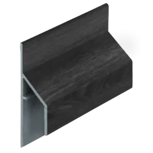 Keralit Trim / kraal aansluitprofiel 17 mm - Zwart eiken (1 x 600 cm)