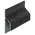 Keralit Trim / kraal aansluitprofiel 17 mm - Zwart eiken