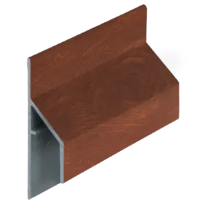 Keralit Trim / kraal aansluitprofiel 17 mm - Golden oak (1 x 600 cm)