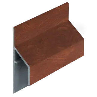 Keralit Trim / kraal aansluitprofiel 17 mm - Golden oak