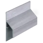Keralit Trim / kraal aansluitprofiel 17 mm - Wit eiken