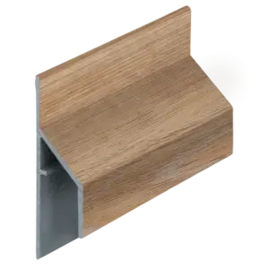 Keralit Trim / kraal aansluitprofiel 17 mm - Natuur eiken (1 x 600 cm)