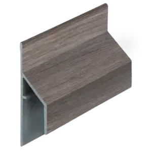 Keralit Trim / kraal aansluitprofiel 17 mm - Taupe eiken (1 x 600 cm)