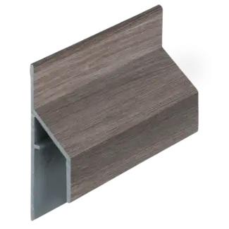 Keralit Trim / kraal aansluitprofiel 17 mm - Taupe eiken