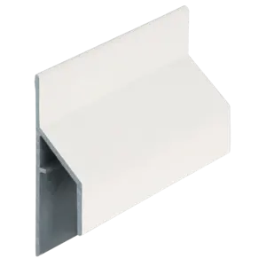 Keralit Trim / kraal aansluitprofiel 17 mm - Wit (1 x 600 cm)