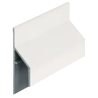 Keralit Trim / kraal aansluitprofiel 17 mm - Wit