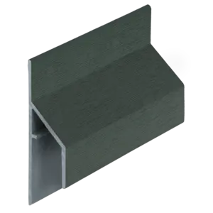 Keralit Trim / kraal aansluitprofiel 17 mm - Donkergroen (1 x 600 cm)