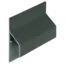 Keralit Trim / kraal aansluitprofiel 17 mm - Donkergroen (1 x 600 cm)