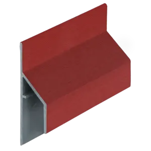Keralit Trim / kraal aansluitprofiel 17 mm - Rood (1 x 600 cm)
