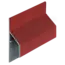 Keralit Trim / kraal aansluitprofiel 17 mm - Rood (1 x 600 cm)