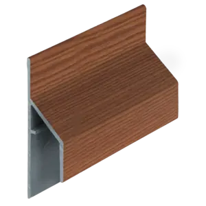 Keralit Trim / kraal aansluitprofiel 17 mm - Bruin redceder (1 x 600 cm)