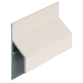 Keralit Trim / kraal aansluitprofiel 17 mm - Crème