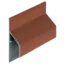 Keralit Trim / kraal aansluitprofiel 17 mm - Californian redwood (1 x 600 cm)