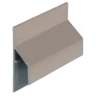 Keralit Trim / kraal aansluitprofiel 17 mm - Vergrijsd ceder