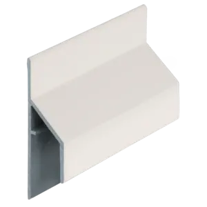 Keralit Trim / kraal aansluitprofiel 17 mm - Snowwhite (1 x 600 cm)