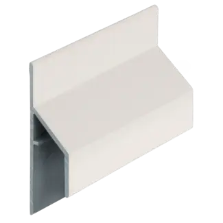 Keralit Trim / kraal aansluitprofiel 17 mm - Snowwhite