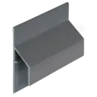 Keralit Trim / kraal aansluitprofiel 17 mm - Dustgrey