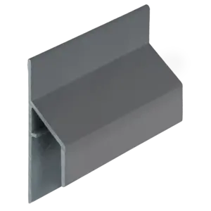 Keralit Trim / kraal aansluitprofiel 17 mm - Dustgrey (1 x 600 cm)