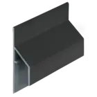 Keralit Trim / kraal aansluitprofiel 17 mm - Nightblack