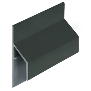 Keralit Trim / kraal aansluitprofiel 17 mm - Timbergreen (1 x 600 cm)