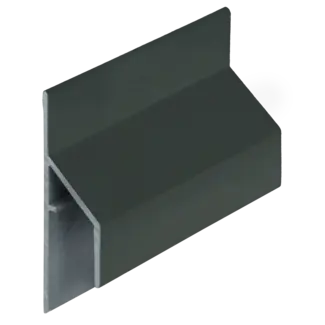 Keralit Trim / kraal aansluitprofiel 17 mm - Timbergreen