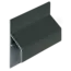 Keralit Trim / kraal aansluitprofiel 17 mm - Timbergreen (1 x 600 cm)