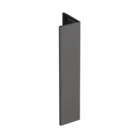 Keralit Verlengd eindprofiel 17x44 mm - Kwartsgrijs