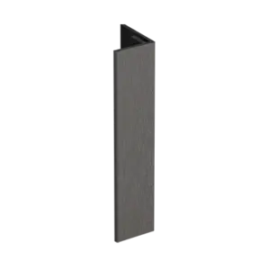 Keralit Verlengd eindprofiel 17x44 mm - Kwartsgrijs (1 x 400 cm)