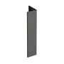 Keralit Verlengd eindprofiel 17x44 mm - Kwartsgrijs