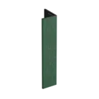 Keralit Verlengd eindprofiel 17x44 mm - Mosgroen