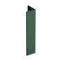 Keralit Verlengd eindprofiel 17x44 mm - Mosgroen