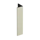 Keralit Verlengd eindprofiel 17x44 mm - Licht ivoor