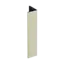 Keralit Verlengd eindprofiel 17x44 mm - Licht ivoor