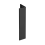 Keralit Verlengd eindprofiel 17x44 mm - Zwart (1 x 400 cm)